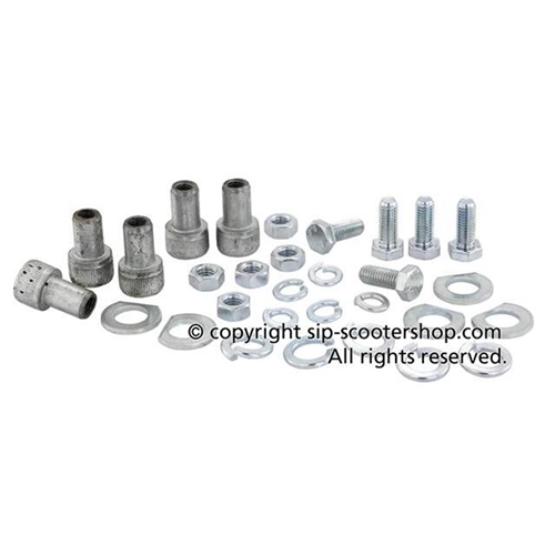 KIT DE ANILLOS ESPACIADORES PARA EL MONTAJE DE LLANTAS SIN CÁMARA SIP 2K DE TIPO ANCHO PARA NEUMÁTICOS 110 / 120 / 130 - 11 PARA VESPA 125 150 160 180 200 GT TS GL GS SS PX PE T5 RALLY COSA SIP 820121J0