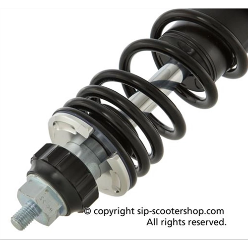 Hinterradstoßdämpfer schwarz silber SIP 76000RSB Performance 2.0 für VESPA 50 125 PRIMAVERA ET3 125 VNB4T TS 150 VBB2T SUPER 160 GS 2° 180 SS RALLY PX 80 125 150 200 PE LUSSO ´98 MY ´11 T5
