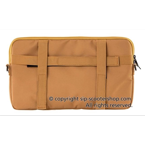 SIP CLASSIC 40010260 brown nylon top case bag for VESPA LAMBRETTA MOTO GUZZI MOTOM HONDA HARLEY DAVIDSON complete with straps