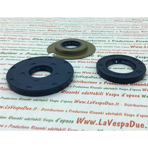 CRANKSHAFT OIL SEAL KIT FOR VESPA 125 GT GTR TS 1st / 150 GL 2nd / 150 SPRINT 2nd / 150 SPRINT VELOCE 1st