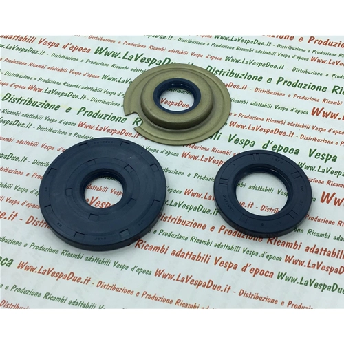 CRANKSHAFT OIL SEAL KIT FOR VESPA 125 GT GTR TS 1st / 150 GL 2nd / 150 SPRINT 2nd / 150 SPRINT VELOCE 1st