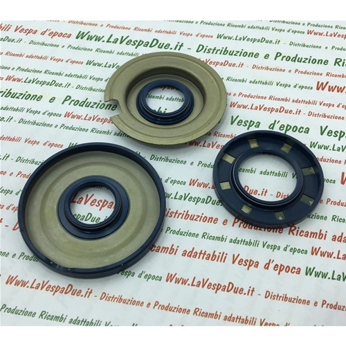 CRANKSHAFT OIL SEAL KIT FOR VESPA 125 GT GTR TS 1st / 150 GL 2nd / 150 SPRINT 2nd / 150 SPRINT VELOCE 1st