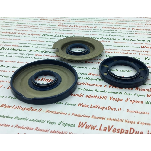 CRANKSHAFT OIL SEAL KIT FOR VESPA 125 GT GTR TS 1st / 150 GL 2nd / 150 SPRINT 2nd / 150 SPRINT VELOCE 1st