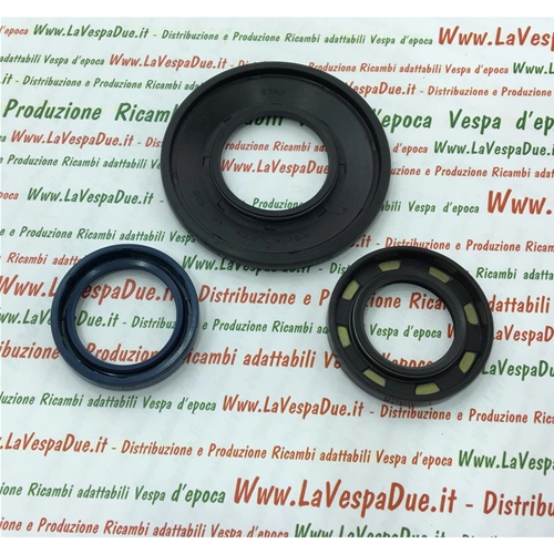 KIT DE JOINTS D'HUILE DE VILEBREQUIN POUR VESPA 180 RALLYE