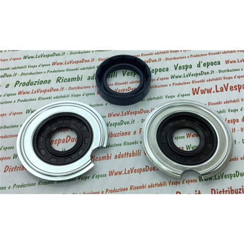 CRANKSHAFT OIL SEAL KIT FOR VESPA 125 VN1T VN2T VM1T VM2T 150 VL1T VL2T VL3T STRUZZO VB1T FROM 1952
