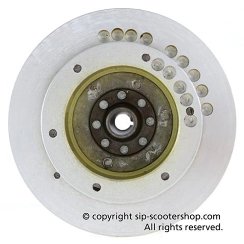 Rotor de volant moteur équilibré SIP Touren 1600 grammes pour Vespa 125 GTR 2e TS 2e 150 Sprint Veloce 2e Super 2e 200 Rally 2e PX 80 125 150 200 PE Lusso Cosa SIP 51001000