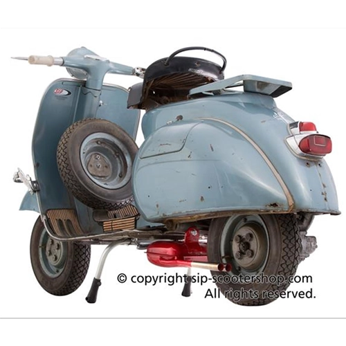 SILENCIADOR DE EXPANSIÓN ROJO EVOLUTION RACING SIP ROAD 2.0 PARA VESPA 80 125 150 PX PE VNA VNB TS SPRINT VBA CON DOBLE TUBO DE ESCAPE SIP 24173100