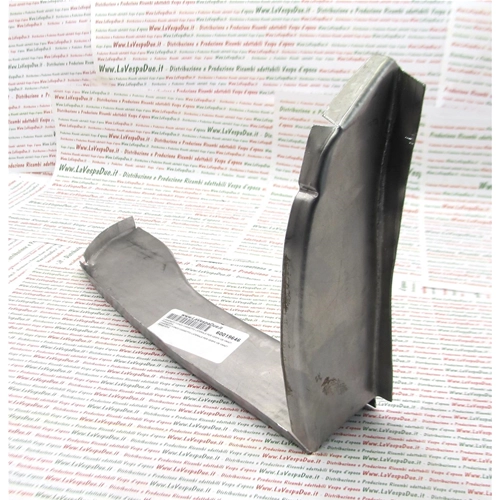 CHAPA METÁLICA PARA EL FONDO DEL CAJÓN IZQUIERDO DE LA VESPA 125 VMA2T PRIMAVERA DE 1967 A 1976