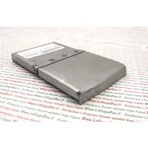 CHAPA METÁLICA BAJO LA MATRÍCULA PARA VESPA 125 150 160 180 200 DE 1963 A 1978