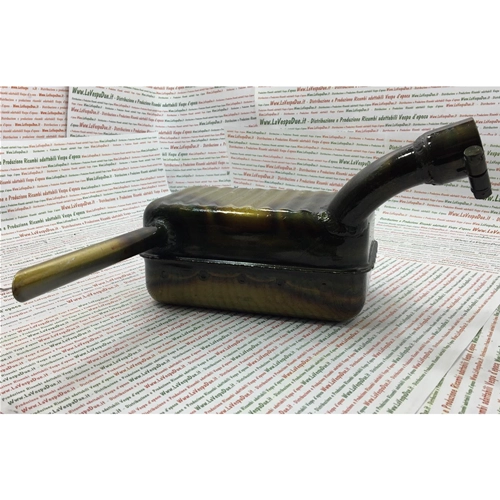 Pot d'échappement pour Vespa 125 V32T V33T VU1T U adaptable V30T V31T Allstate