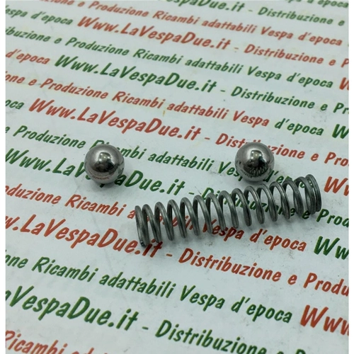 REINFORCED SPRING MOUNTING KIT + 2 BALLS FOR SECONDARY SHAFT GEAR CROSSBEARING FOR VESPA 50 NLR SS SPECIAL 90 SS 125 PRIMAVERA ET3 PK XL XL2 ro 150110