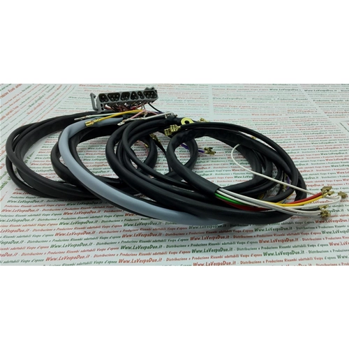 Elektrische Systemverkabelung für Vespa 50 125 PS, italienisches Handwerksprodukt