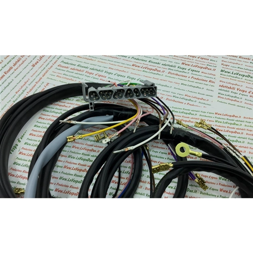 Elektrische Systemverkabelung für Vespa 50 125 PS, italienisches Handwerksprodukt