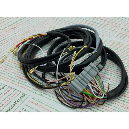 Elektrische Systemverkabelung für Vespa 50 125 PS, italienisches Handwerksprodukt