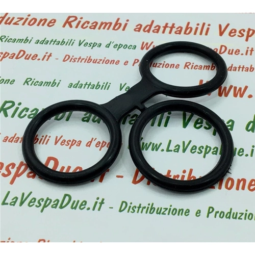 KIT 3 O RING SEAL FOR REAR DUST COVER HOLDER PLATE FOR VESPA 80 125 150 200 PX PE T5 GT GTR TS SPRINT RALLY RO 139433