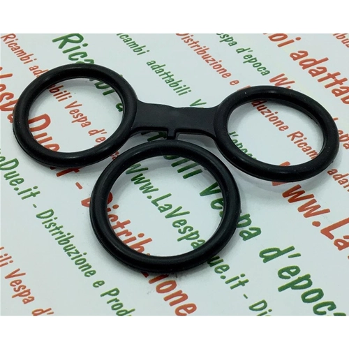 KIT 3 O RING SEAL FOR REAR DUST COVER HOLDER PLATE FOR VESPA 80 125 150 200 PX PE T5 GT GTR TS SPRINT RALLY RO 139433