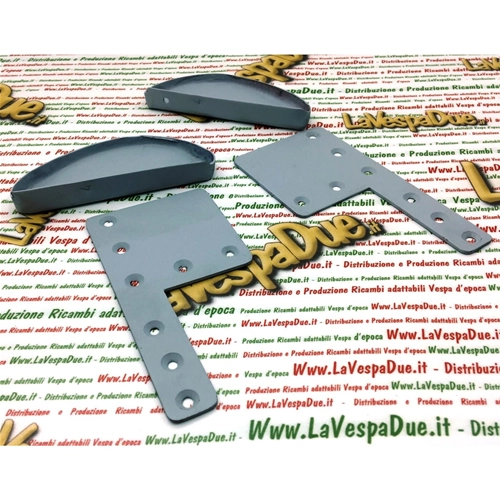 PAIR OF SIDE PROTECTIONS FOR APE 125 A A1T TO THE A15T MODEL FROM 1947 TO 1952 WOODEN BODY, HANDCRAFTED PRODUCT