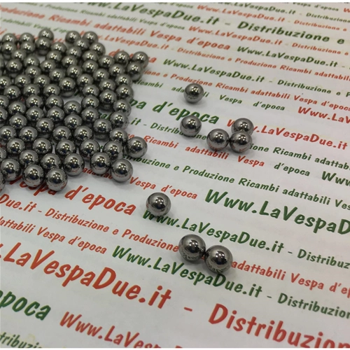 Lot de 144 billes de 1/8 de pouce de diamètre (environ 3,18 mm) pour fourche de direction supérieure de Vespa.