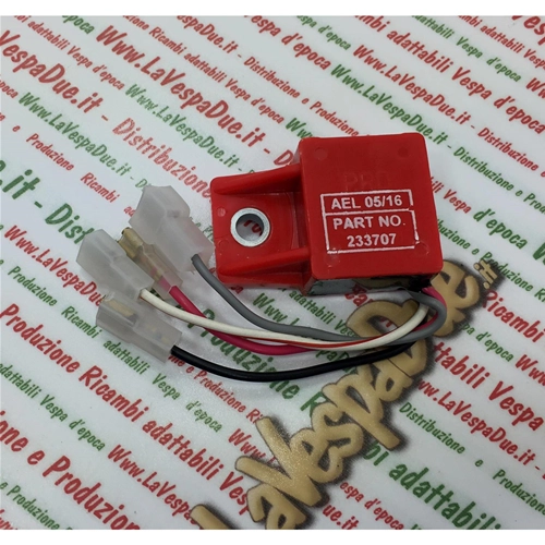 RELÉ DE LA UNIDAD DE CONTROL DE ARRANQUE PARA VESPA PX PE EURO 2 RO 233707