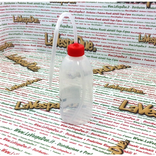BOTELLA PULVERIZADORA DE ACEITE DE 250 ML CON DEPÓSITO Y CUBIERTO DE POLIETILENO