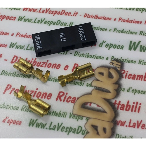 BLOQUE DE TERMINALES DE BAJO VOLTAJE PARA VESPA 200 RALLY RO 125803