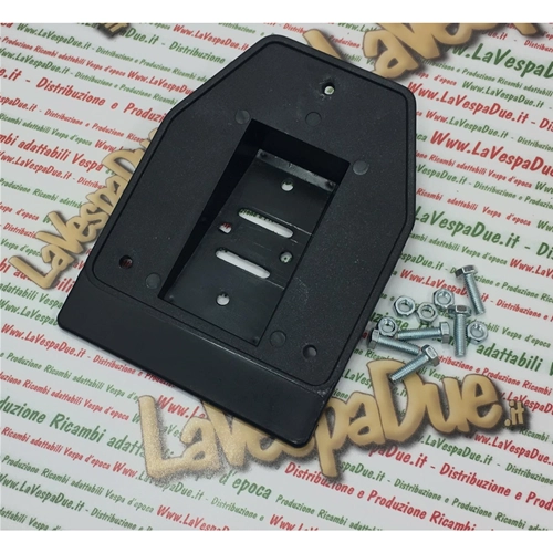 Soporte de matrícula para ciclomotor VESPA 50 LRN PK HP XL SPECIAL - PIAGGIO CIAO SI BRAVO BOXER para matrículas antiguas ro 187627