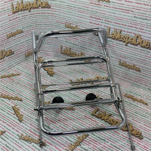 Chrome rear pannier rack for VESPA VBA VBB VNB TS GS SS SPRINT 180 RALLY GT GTR SUPER GL 125 150 180 200