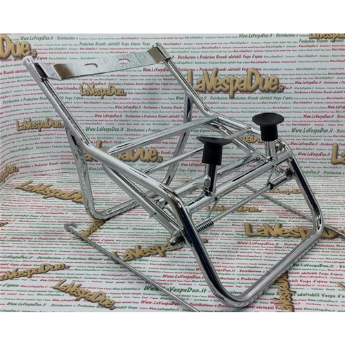 Chrome rear pannier rack for VESPA VBA VBB VNB TS GS SS SPRINT 180 RALLY GT GTR SUPER GL 125 150 180 200