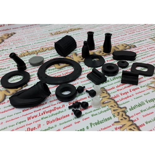 Kit de presse-étoupe en caoutchouc et pour câbles, adaptable pour VESPA 50 90 125 NLR SPECIAL PRIMAVERA ET3 ELESTART