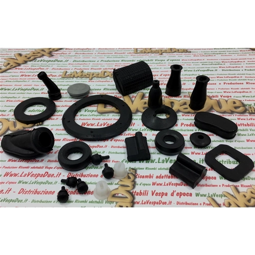 Kit de presse-étoupe en caoutchouc et pour câbles, adaptable pour VESPA 50 90 125 NLR SPECIAL PRIMAVERA ET3 ELESTART