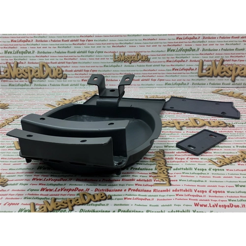SOPORTE COMPLETO PARA RUEDA DE REPUESTO TRASERA PARA VESPA 50 125 150 SPECIAL ET3 PRIMAVERA TS GL GT VESPA RUEDA DE 10 PULGADAS