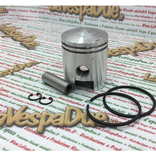 PISTONE GOL PER PIAGGIO VESPA 125 PRIMAVERA (NO ET3) DAL 1967 2 TRAVASI MISCELA AL 3%
