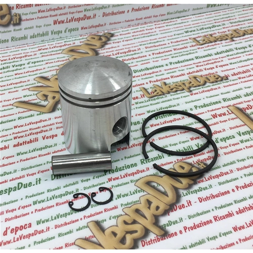 PISTONE GOL PER PIAGGIO VESPA 125 PRIMAVERA (NO ET3) DAL 1967 2 TRAVASI MISCELA AL 3%