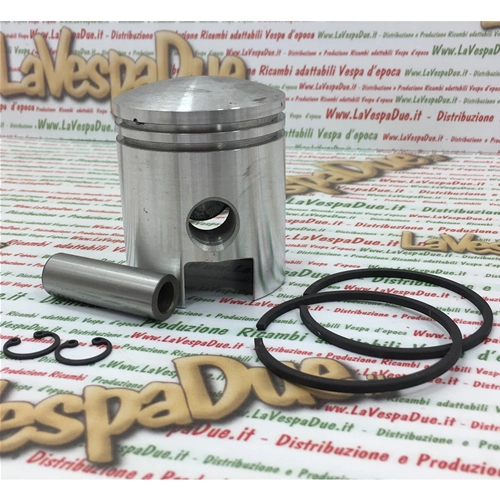 PISTONE GOL PER PIAGGIO VESPA 125 PRIMAVERA (NO ET3) DAL 1967 2 TRAVASI MISCELA AL 3%