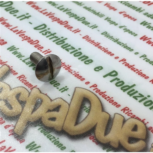 5 X 12 MM SCREW WITH SLOTTED BOW HEAD IN STAINLESS STEEL FOR MUDGUARD VESPA 50 NLR 125 160 180 RALLY SUPER SPRINT VNA VNB SPRINT RO 014467 253612 234195