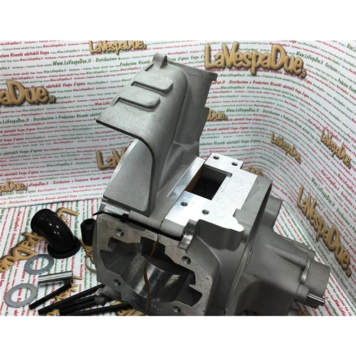 OFERTA ESPECIAL: PAR DE CARCASAS DE MOTOR 26482025 PINASCO ESCLAVO CON PAQUETE DE LÁMINAS VESPA PX 125 T5