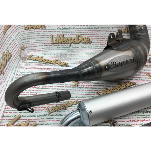 OFERTA ESPECIAL SILENCIADOR 27560210 PINASCO ZUERA FACTORY VESPA PEQUEÑA 50 90 125 PRIMAVERA ET3 CON ESCAPE ESTÁNDAR