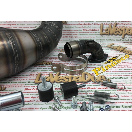 OFERTA ESPECIAL SILENCIADOR 27560210 PINASCO ZUERA FACTORY VESPA PEQUEÑA 50 90 125 PRIMAVERA ET3 CON ESCAPE ESTÁNDAR