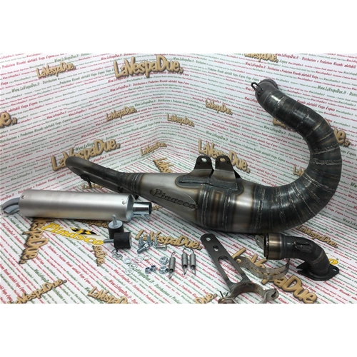 OFFRE SPÉCIALE PILE D'ÉCHAPPEMENT 27560211 PINASCO ZUERA FACTORY VESPA PETIT GROS ALÉSAGE 50 90 125 PRIMAVERA ET3 AVEC ÉCHAPPEMENT LARGE