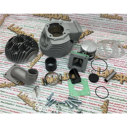 GRUPO 25031803 CILINDRO TÉRMICO PINASCO EN ALUMINIO LAMINAS BIG BORE ZUERA VTR 145 60 MM ZUERA PARA VESPA 50 125 PRIMAVERA ET3 PK NLR ESPECIAL