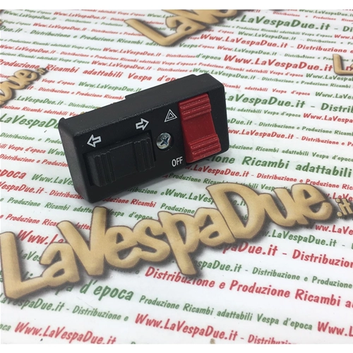 4-Wege-Blinkerschalter für VESPA PX 125 150 200 E ARCOBALENO ELESTART ETS T5 PK 50 80 125 E SS XL AUSTRIA mit 4-Wege-Notblinkerfunktion ro 219211