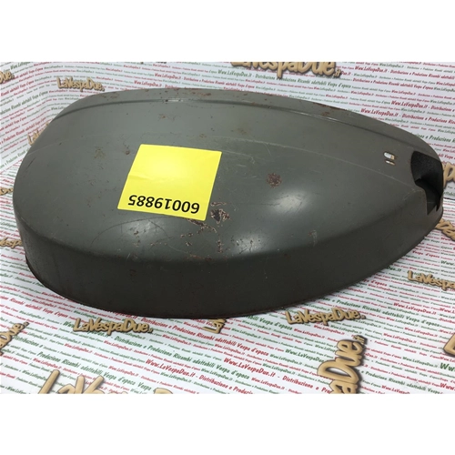 Cofano destro con lampeggiatore orifìginale PIAGGIO fondo di magazzino per VESPA PX 80 125 150 200 E ARCOBALENO ganci interni fondo chiaro