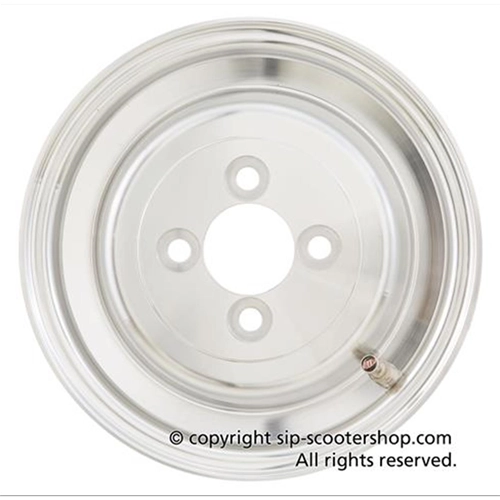SIP 83015000 Tubeless-Felge aus poliertem Aluminium für 3,50-8"-Reifen, passend für VESPA 125, 150, 98, V1T, A, V15T, V30T, A, V33T, VU1T, VM, VNV, VNA, VNB, ACMA, VL, VB1, VBA, VBB