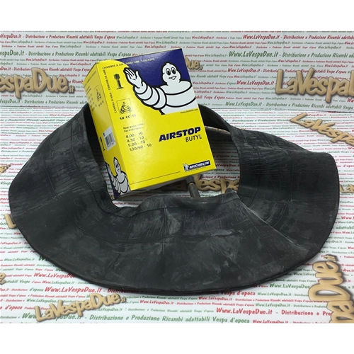 Camera d'aria MICHELIN 4.00 4.50 5.00 - 10 130/90 10 10 CG 13 per APE 501 E LAMBRETTA