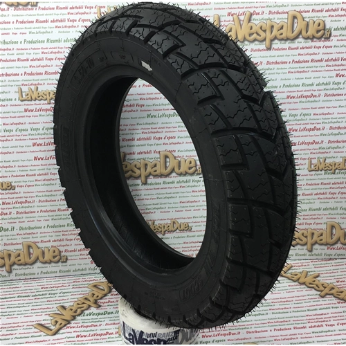 Pneu hiver MITAS SAVA 3.50 10 MC 32, indice de charge 51 P, vitesse maximale 150 km/h, pour Vespa Ape et Lambretta, idéal pour jantes tubeless.