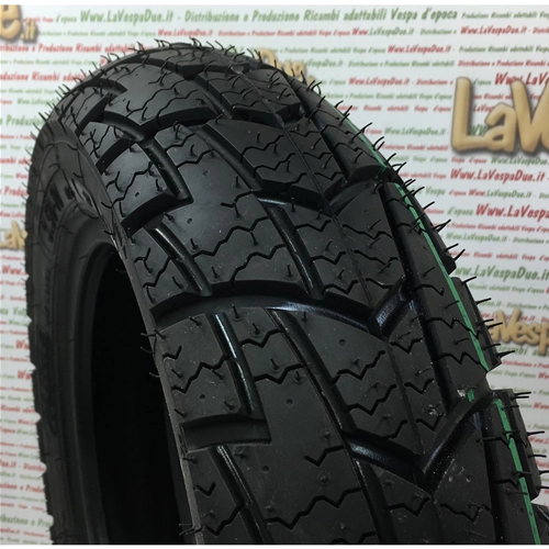 Pneu hiver MITAS SAVA 3.50 10 MC 32, indice de charge 51 P, vitesse maximale 150 km/h, pour Vespa Ape et Lambretta, idéal pour jantes tubeless.