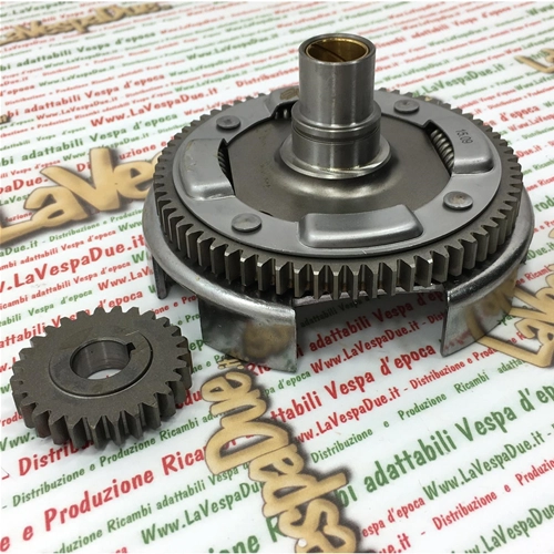 POLINI PRIMARY PAIR 202.1217 CLUTCH BELL STRAIGHT TEETH Z 27 69 FOR VESPA 50 125 ET3 PK XL ETS