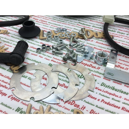 POLINI 171.0544 digital ignition, 20 mm cone, 1.1 kg weight, for VESPA 50 SPECIAL NLR 125 ET3 PRIMAVERA