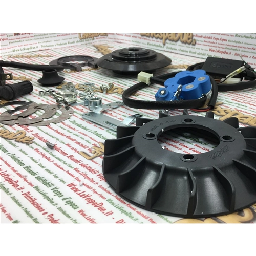 POLINI 171.0544 digital ignition, 20 mm cone, 1.1 kg weight, for VESPA 50 SPECIAL NLR 125 ET3 PRIMAVERA