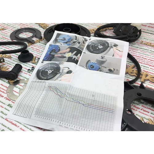 POLINI 171.0544 digital ignition, 20 mm cone, 1.1 kg weight, for VESPA 50 SPECIAL NLR 125 ET3 PRIMAVERA